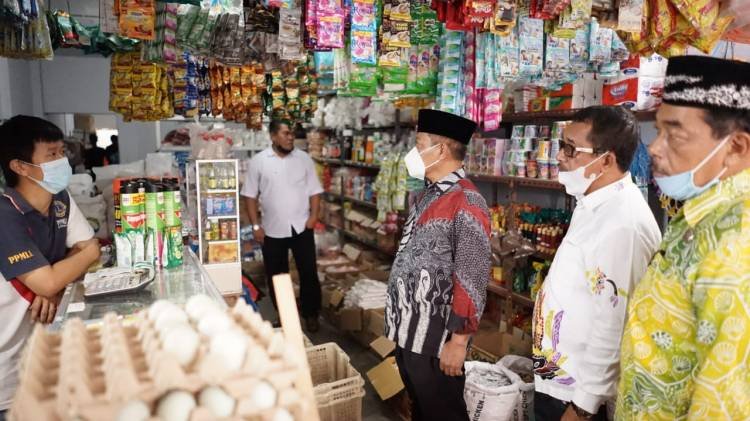 Jelang Ramadan, Plt Wali Kota Tanjungbalai Monitoring Harga dan Stok Sembako