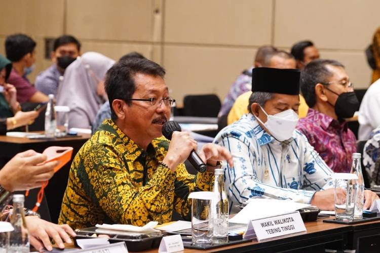 Wakil Wali Kota Tebingtinggi Persentasikan RDTR WP kepada Kementrian Agraria di Jakarta