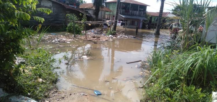 Debit Air Sungai Barumun Tinggi, Warga Labusel Diingatkan Waspadai Banjir