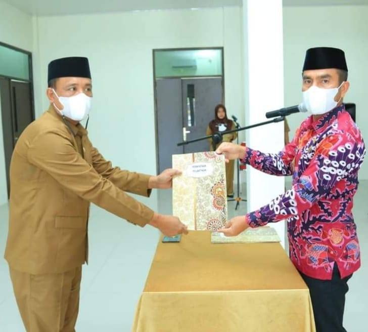 Abdul Hariman Dilantik Jadi Kadisdukcapil Labura