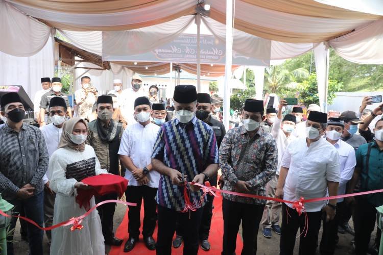 Resmikan Musala Kantor Desa Sampali, Wagub Sampaikan Terima Kasih ke Masyarakat