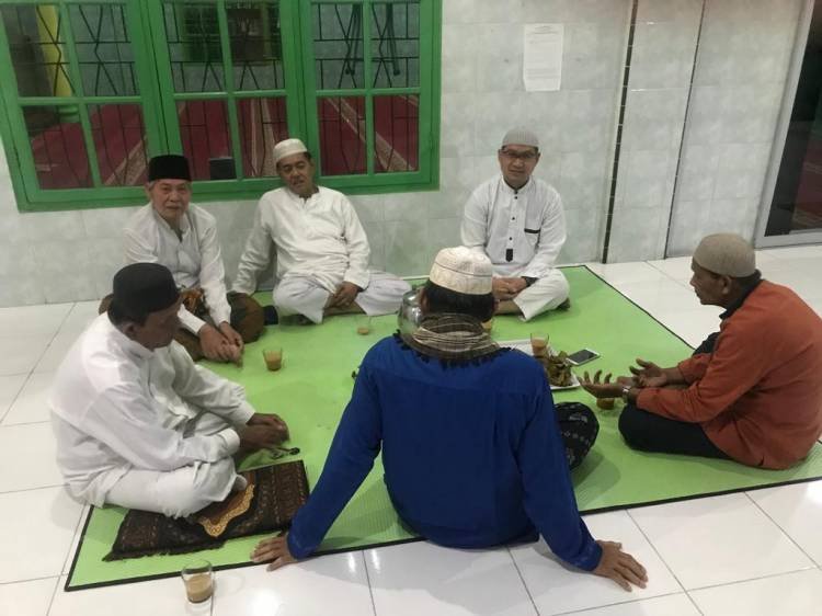 Beri Rasa Aman Saat Sholat Tarawih, Personel Polsek Siantar Utara Patroli ke Masjid