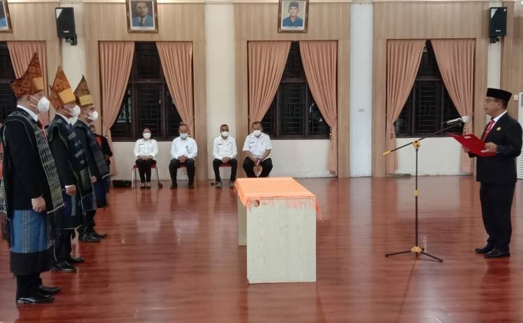 Tri Dharma Sipayung Dilantik Sebagai Direktur Utama PD Agromadear Simalungun