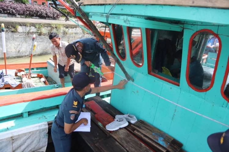 KSOP Gunungsitoli Laksanakan Gerai Pengukuran Kapal Gratis