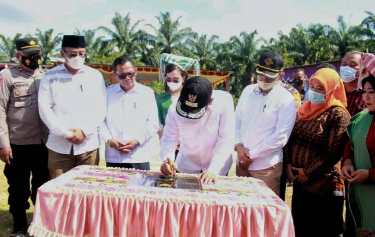 Bupati Simalungun Resmikan SMP Negeri 1 Gunung Maligas