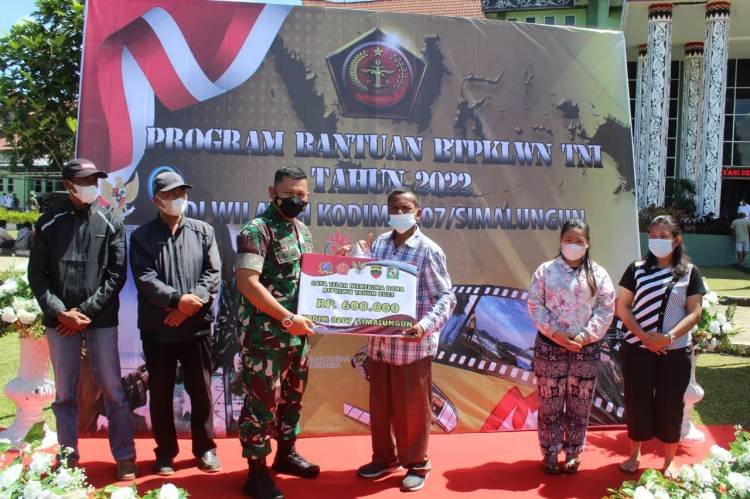 Danrem 022/PT Monitor Penyaluran BTPKLWN TNI AD TA 2022 