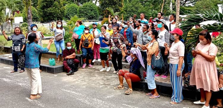 Masyarakat Kelompok Futasi Datangi Kantor DPRD Pematangsiantar