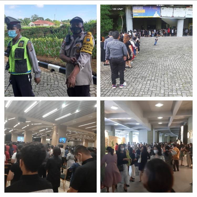 Ibadah Jumat Agung  di GBI Rumah Persembahan Hikmat dan Aman