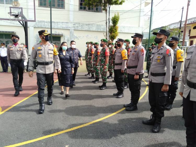 Gelar Pasukan Ops Ketupat Toba 2022, AKBP Josua Tampubolon Jamin Kenyamanan Masyarakat Rayakan Idul Fitri di Samosir