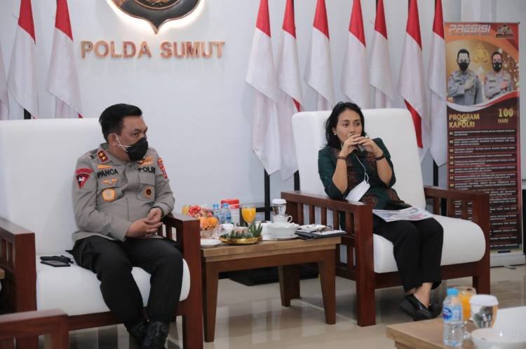 Menteri Perlindungan Perempuan dan Anak Apresiasi Kapolda dan Kajati Sumut