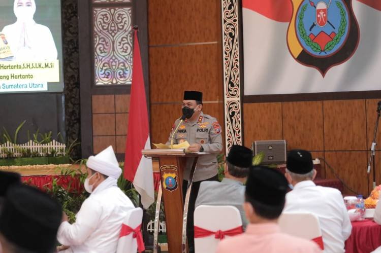 Kapolda Sumut Minta Doa untuk Keamanan Sumut saat Silaturahmi Kamtibmas