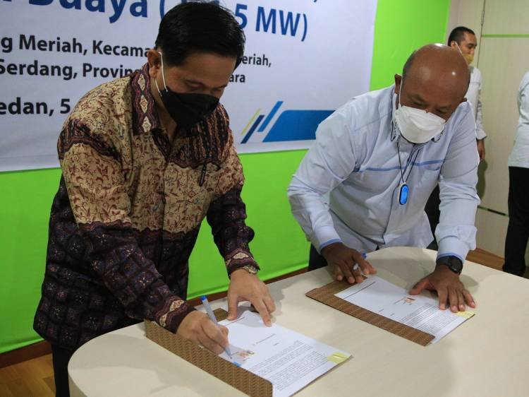 Pengoperasian PLTM Sungai Buaya di Deliserdang Perkuat Sistem Kelistrikan Sumut 