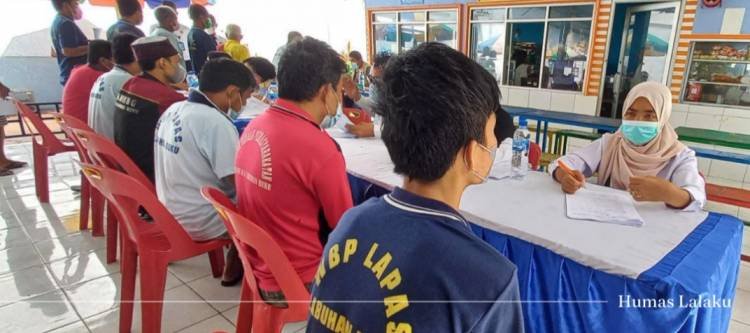 Lapas Kelas II A Labuhan Ruku Lakukan Skrining TBC