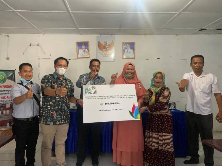 TJSL PLN UIP Sumbagut Bantu UMKM di Sekitar Gardu Induk Kualanamu