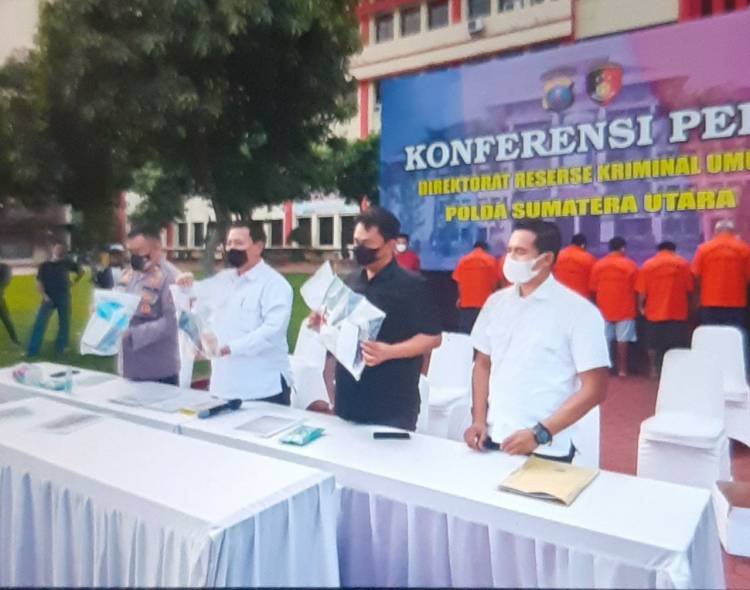 Polda Sumut Tetapkan Tiga Tersangka Kasus Tambang Emas Ilegal di Madina
