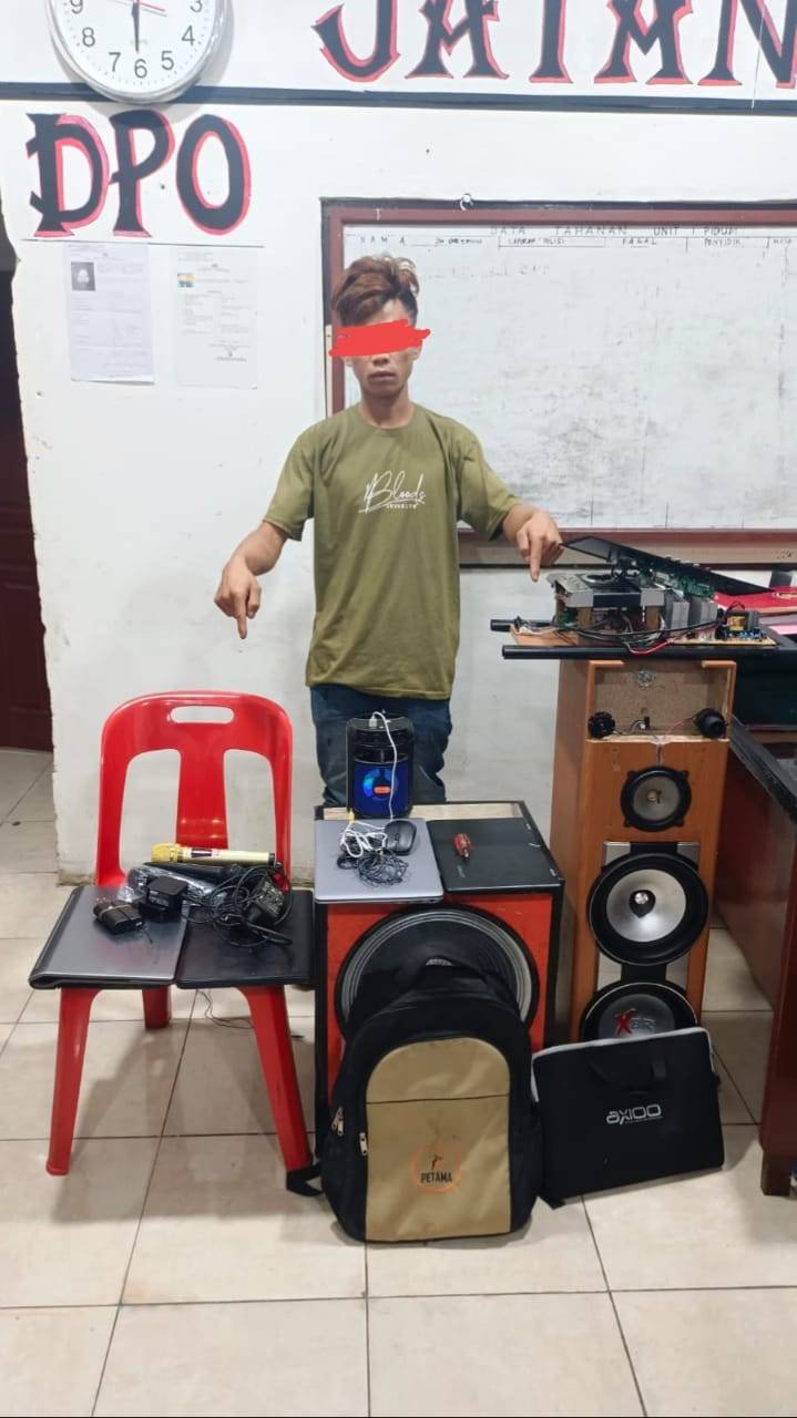 Terduga Pelaku Pencurian di SMPN 3 Siatas Barita Diringkus Polisi
