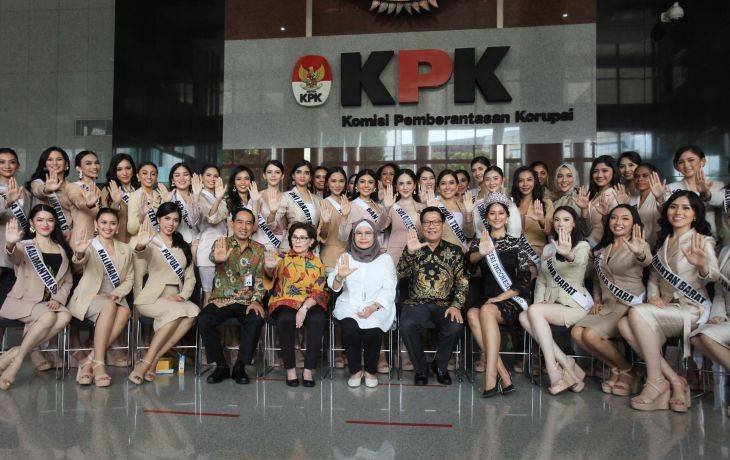 Wakil Ketua KPK Lili Ajak 45 Finalis Puteri Indonesia Kampanye Antikorupsi