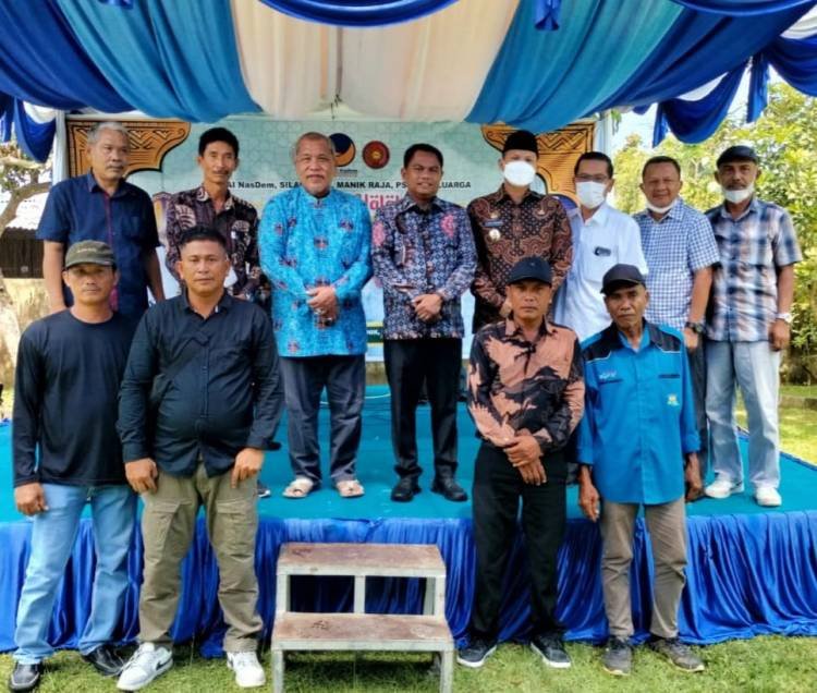 Hadiri Halal Bi Halal NasDem, Darma Wijaya Ajak Bersama Membangun Sergai