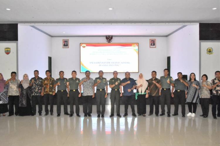 Korem 023/KS Gelar Komsos dengan Aparat Pemko Sibolga