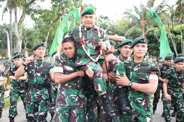 Apel Dansat, Pangdam I / BB Minta Peningkatan Kualitas Pengabdian Prajurit