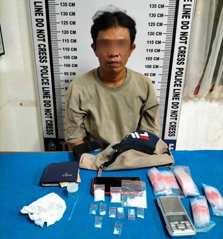 Terduga Pengedar Sabu I Dibekuk Polisi