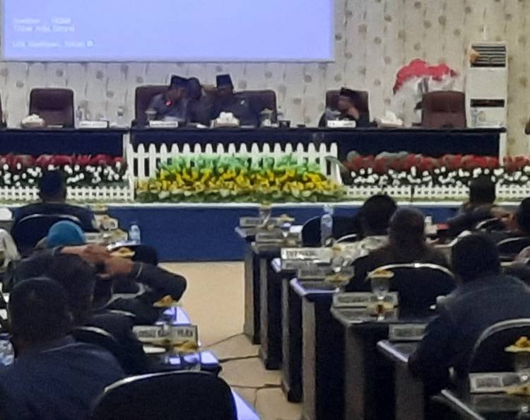 DPRD Sergai Sahkan AKD 2022-2024