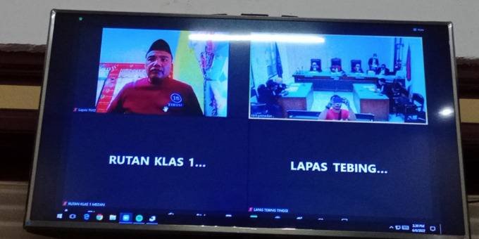 Eksepsi Terdakwa Anggota DPRD Tanjungbalai Dahman Sirait Ditolak