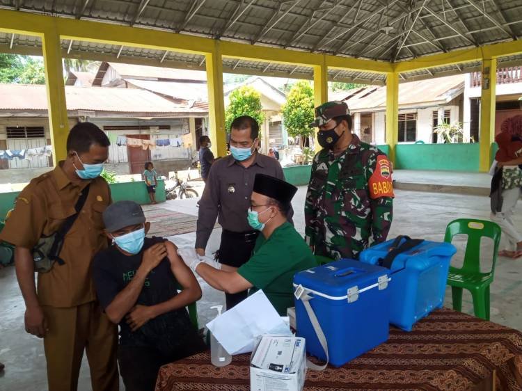 Vaksinasi Covid- 19 Terus Digencarkan di Tanah Pinem Dairi