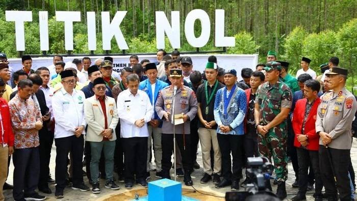 Gelar Bakti Kesehatan di IKN, Kapolri Gelorakan Visi Indonesia Emas 2045