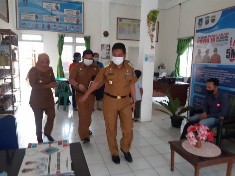 Pastikan Masyarakat Terlayani, Pj Wali Kota Sidak ke Sejumlah Kantor Lurah di Tebingtinggi
