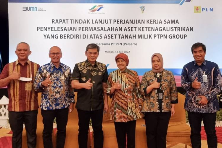 PLN Regional Sumut-Aceh dan PTPN Group Adakan Pertemuan Bahas Aset