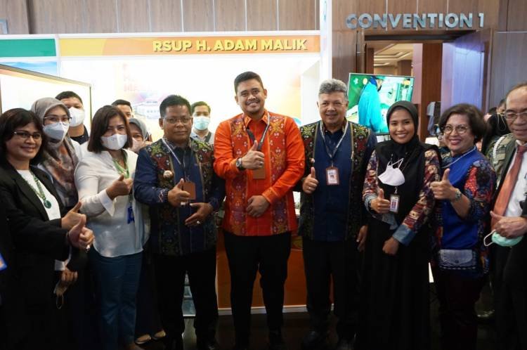 RS Adam Malik Pamerkan Pelayanan Jantung di Medan Medical Expo 2022