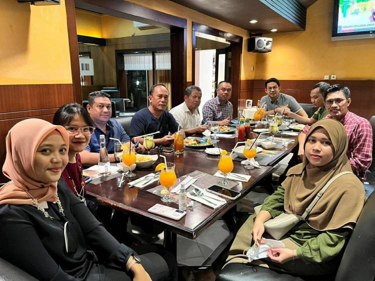 PWI Sumut Silaturahmi dengan KPI Pusat