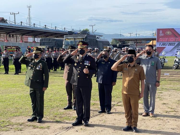 Polres Taput Peringati HUT ke-76 Bhayangkara