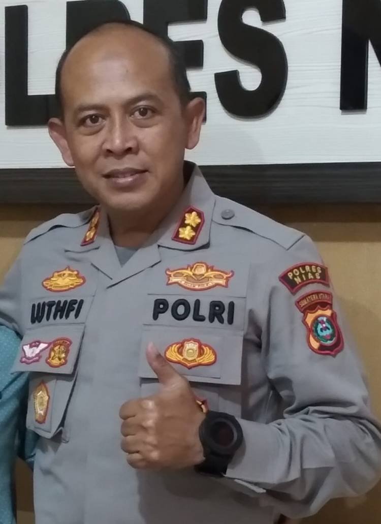 Kapolres Nias yang Baru AKBP Luthfi Sampaikan Imbauan Kamtibmas