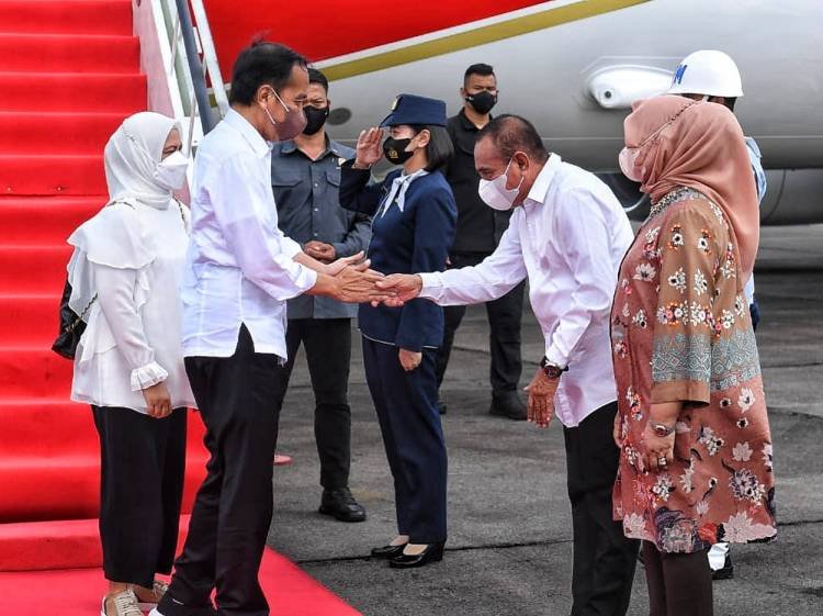 Sambut Kedatangan Presiden Jokowi di Medan, Edy Rahmayadi Harapkan Jadi Semangat Baru Perangi Stunting