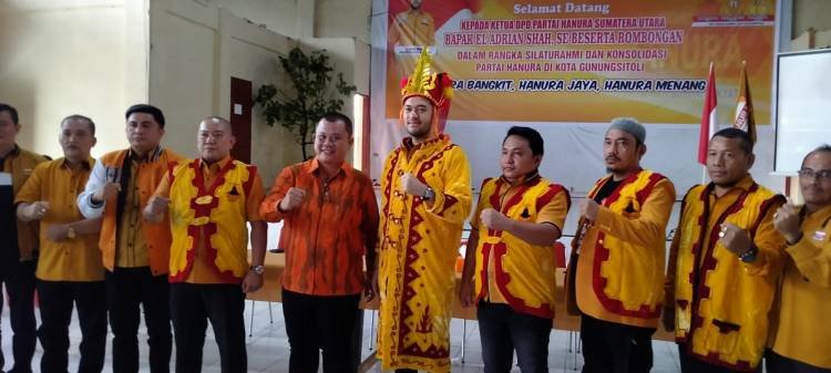 Ketua DPD Hanura Sumut Konsolidasi ke DPC Gunungsitoli