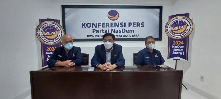 DPW Nasdem Sumut Dukung Polisi Berantas Judi