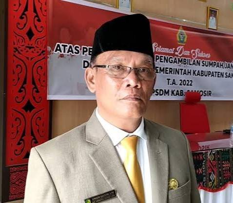 Kadis Pendidikan Samosir : Sertifikasi Urusan Masing-masing Guru