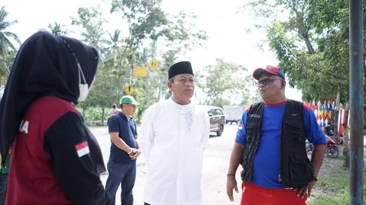 Plt Wali Kota Pantau Jumat Bersih di GOR Tanjungbalai