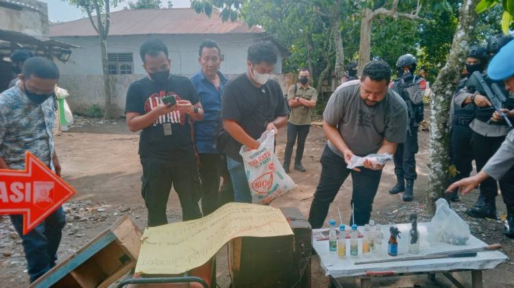 Polrestabes Medan GKN di Desa Sei Mencirim