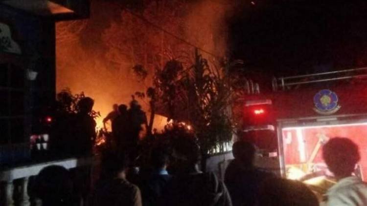 Rumah Terbakar di Tanah Pinem, Satu Orang Meninggal