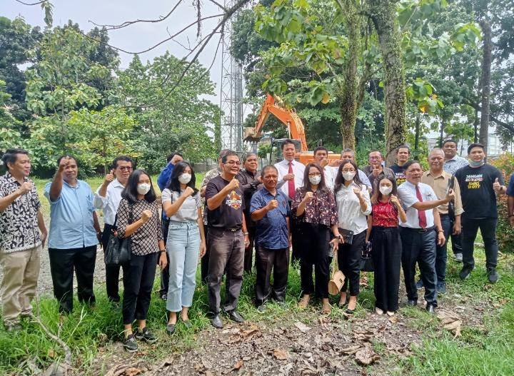 Pekarangan PGI-W Sumut Dibangun Jadi Taman Rekreasi dan Olahraga untuk Masyarakat Umum