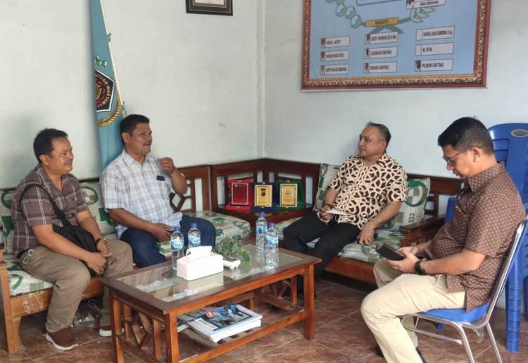 Sambangi Kantor PWI, Kajari Dukung Suksesi Pembangunan Deliserdang