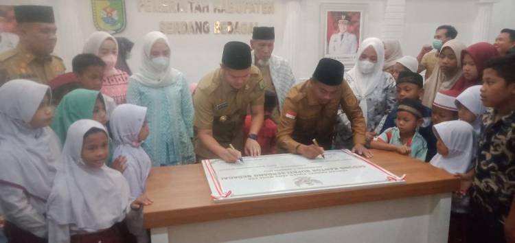 Bupati dan Wabup Sergai Resmi Tempati Kantor Baru