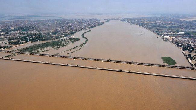 Banjir Parah, Provinsi di Pakistan Jadi Danau Raksasa Seluas 100 Km