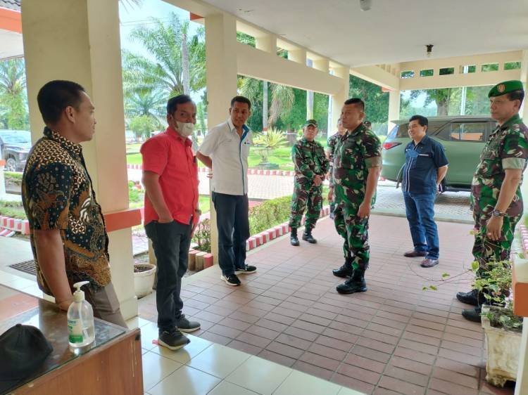 Danrem 022/PT Kunjungi PTPN IV Kebun Bahjambi