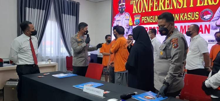 Polrestabes Medan Gagalkan Peredaran 9.500 Butir Yaba