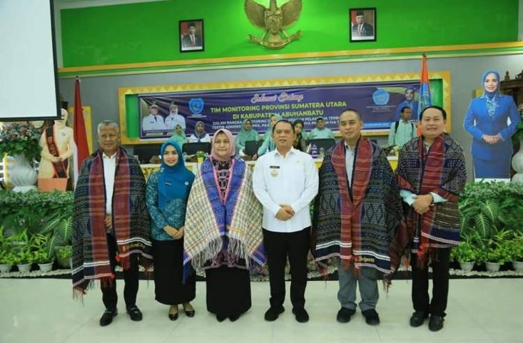 Bupati Labuhanbatu Sambut Kunjungan Kerja Ketua TP-PKK Sumut