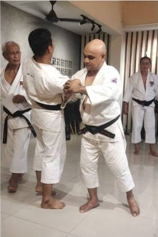 Maun Sangadji Harap Atlet Sumut Wujudkan Cita-cita Yasonna Laoly di Kejuaraan Kempo Dunia